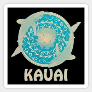 Kauai Oceanic Whitetip Sharks Magnet